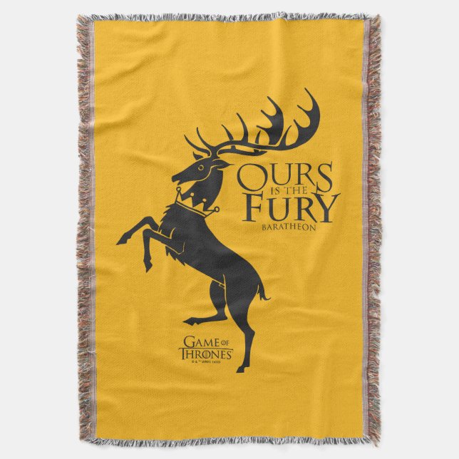 Couverture Baratheon Sigil - Notre Furie (devant Vertical)