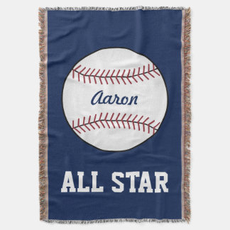 Couverture Base-ball traditionnel - Blanche