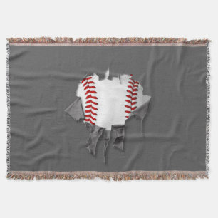 Couverture Baseball déchiré