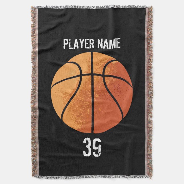 Couverture Basket-ball (personnalisable) (devant Vertical)