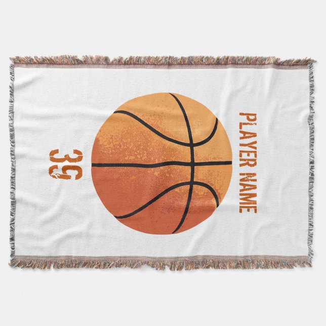 Couverture Basket-ball (personnalisable) (Devant)