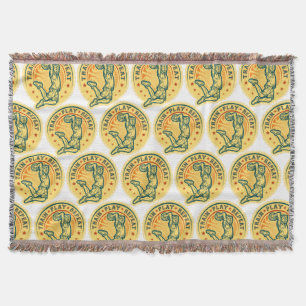 Couverture Basketball Slam Dunk Design Vintage