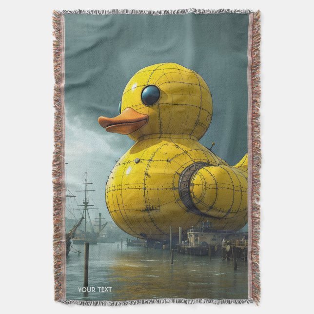 Couverture Bateau de guerre Imaginaire Cute Duck (devant Vertical)