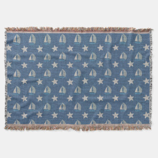 Couverture Bateaux à voile sur Blue Linen