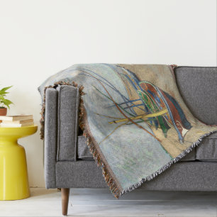 Couverture Bateaux de pêche sur la plage par Vincent Van Gogh