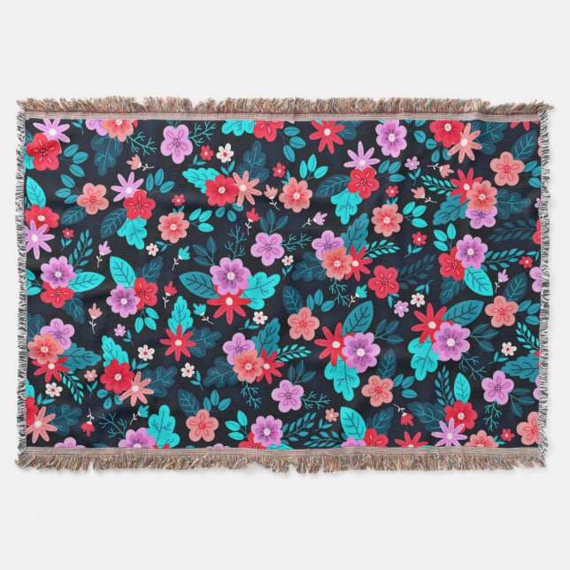 Couverture Beau arrangement Ditsy Floral Pattern-56576 (Devant)