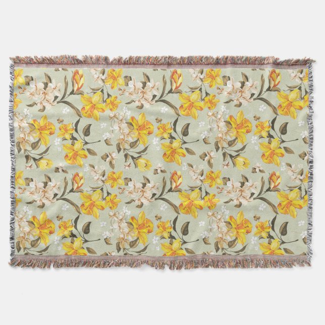 Couverture Beau motif floral lumineux élégant (Devant)