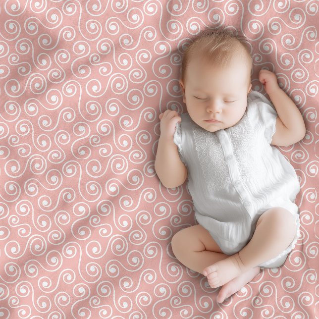 Couverture bébé chic Arc-en-ciel Boho Nursery Cade (Chic Baby Blanket Rainbow Boho Nursery Gift)