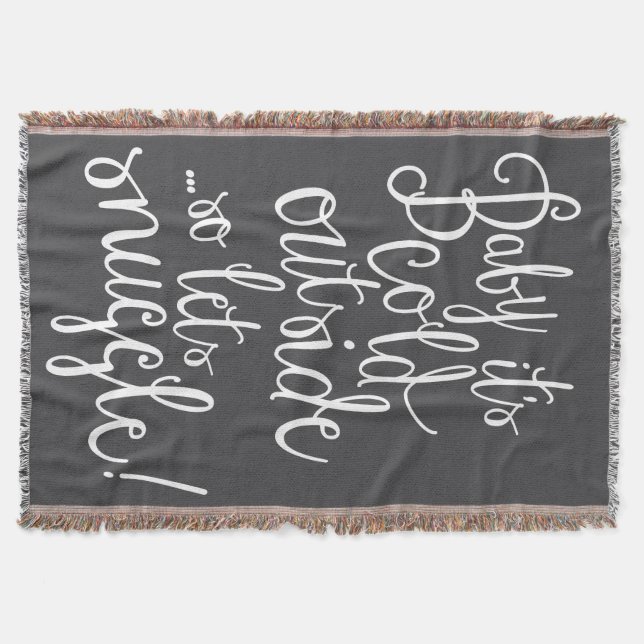 Couverture Bébé Il fait froid dehors Jeu d'hiver (Devant)