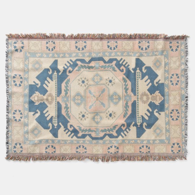 Couverture Belle antiquité orientale Kilim Rug (Devant)