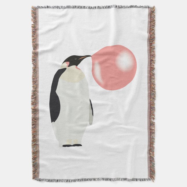 Couverture Belle bulle de gomme Penguin soufflante bulle (devant Vertical)