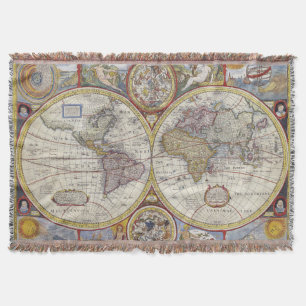 Couverture Belle carte Vintage du vieux monde