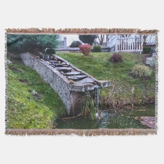 Couverture Belle Cascade de Jardin – Nature Sauvage Roumanie (Devant)