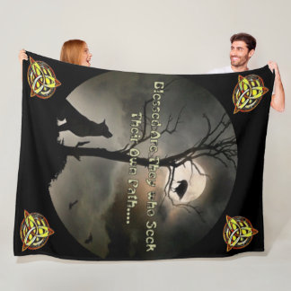 Couverture bénie d'ouatine de chemin,