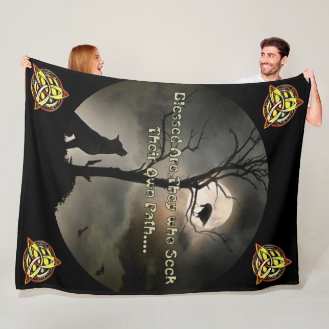 Couverture bénie d'ouatine de chemin, (En situation)