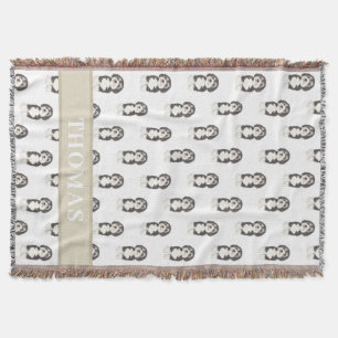 Couverture Bernedoodle personnalisé