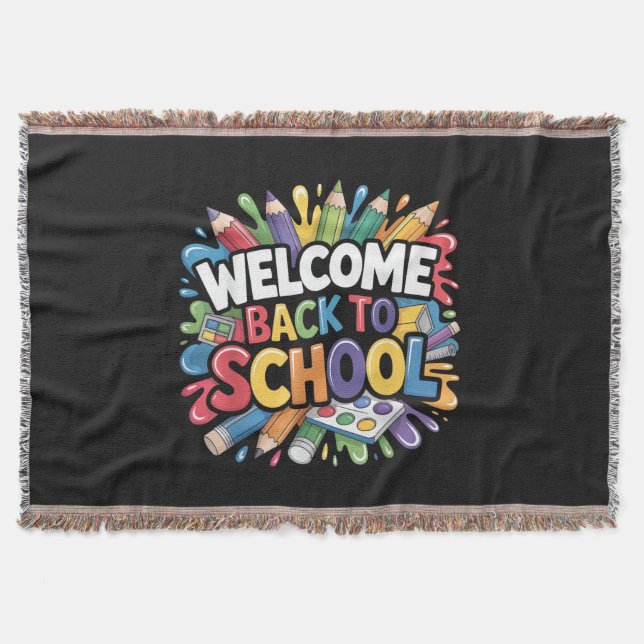 Couverture Bienvenue à l'école pour le premier jour d'école E (Devant)
