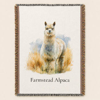 Couverture Bienvenue personnalisée à la ferme d'alpaca