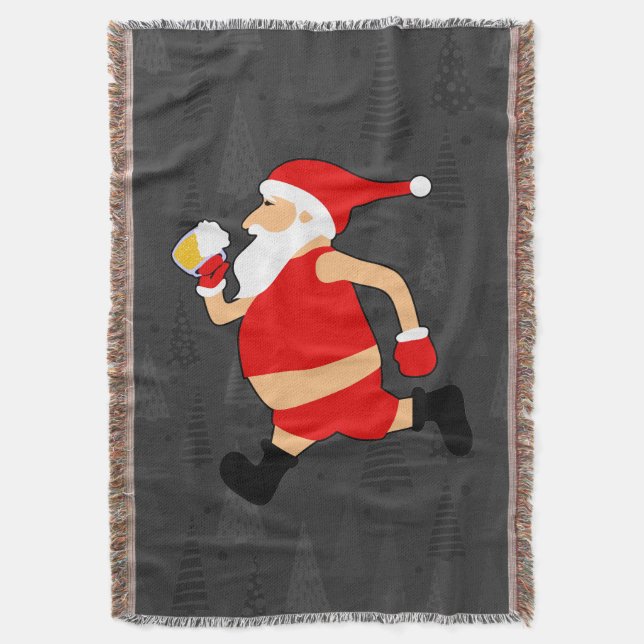 Couverture bière santa claus xmas (devant Vertical)