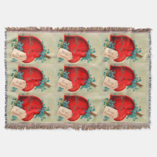 Couverture Big Red Bleeding Heart Vintage Valentine Carte pos