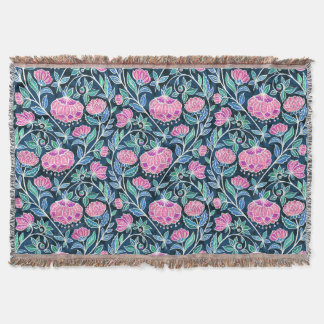 Couverture Bijou Toned Boho Chalk Chintz motif floral