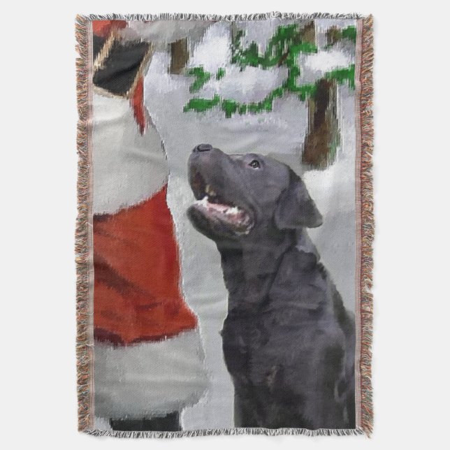 Couverture Black Lab rencontre Père Noël Christmas (devant Vertical)