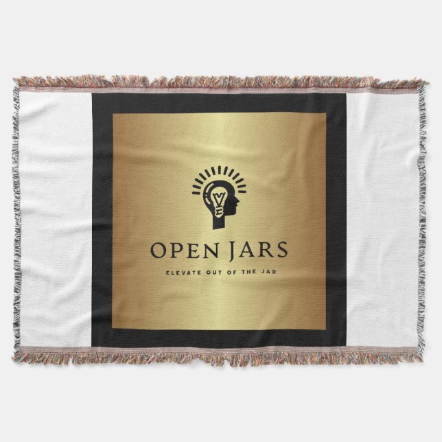 Couverture Blanche, noire et dorée (Devant)