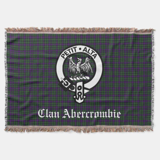 Couverture Blason de Clan Abercrombie & Tartan (Devant)