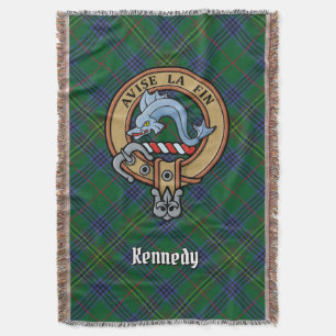 Couverture Blason de Clan Kennedy sur tartan
