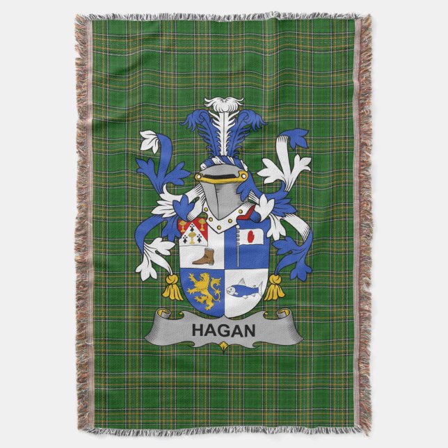Couverture Blason de la famille Hagan ou O_Hagan d'Irlande  (devant Vertical)