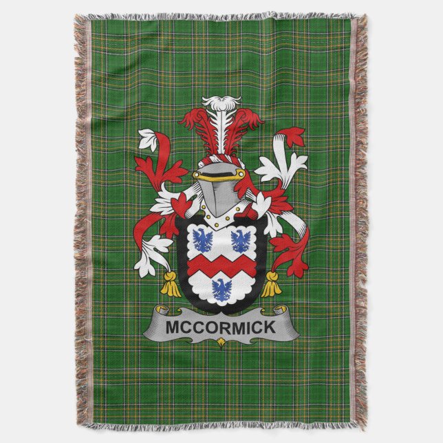 Couverture Blason de la famille McCormick d'Irlande (devant Vertical)