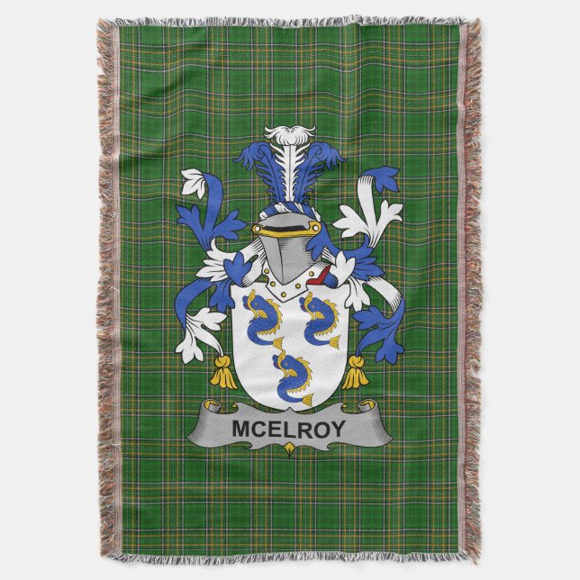 Couverture Blason de la famille McElroy ou Gilroy d'Irlande o (devant Vertical)
