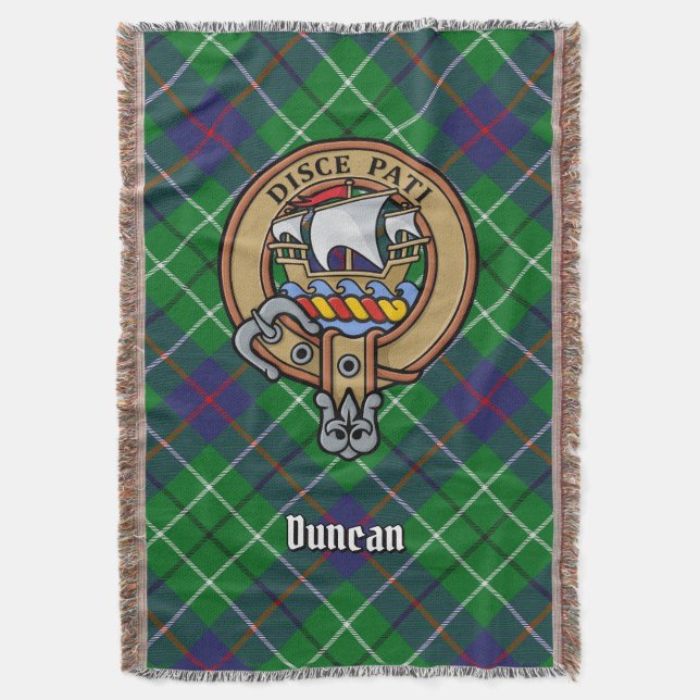 Couverture Blason du clan Duncan sur tartan (devant Vertical)
