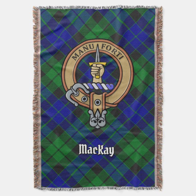 Couverture Blason du clan MacKay sur tartan (devant Vertical)