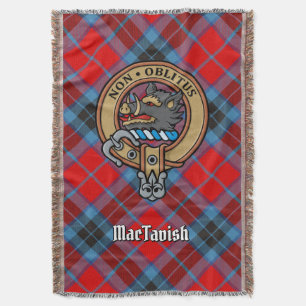 Couverture Blason du clan MacTavish sur tartan