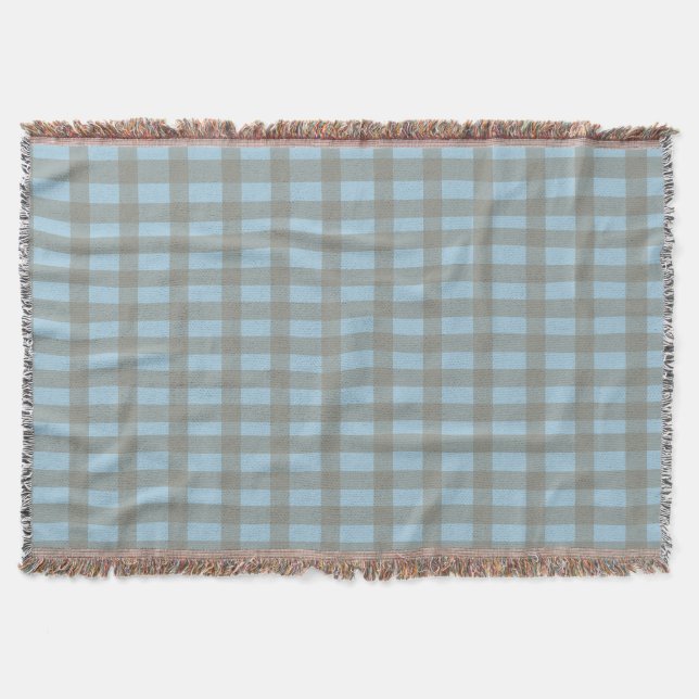 Couverture Bleu Gingham  (Devant)
