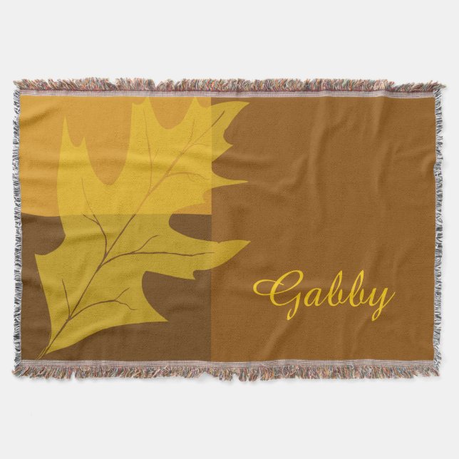 Couverture Bloc de couleur automne (Devant)