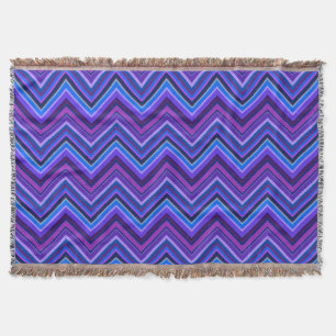 Couverture Blue and purple zigzag