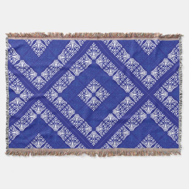 Couverture Blue Bandana Design (Devant)