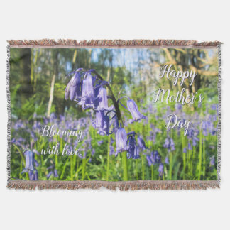 Couverture Bluebells - Fête des Mères personnalisée