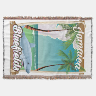 Couverture Bluefields, affiche de vacances à la plage en Jama