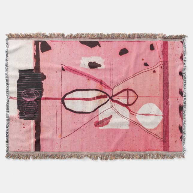 Couverture Blush Kilim : Art du patrimoine marocain rose (Devant)