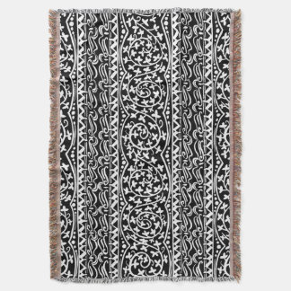 Couverture Boho Mandala Flower & Leaf Thaillot Blanket