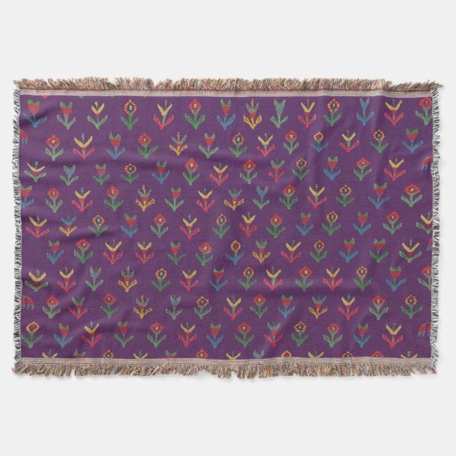 Couverture Boho Nature Inspiré Lot Blanche (Devant)