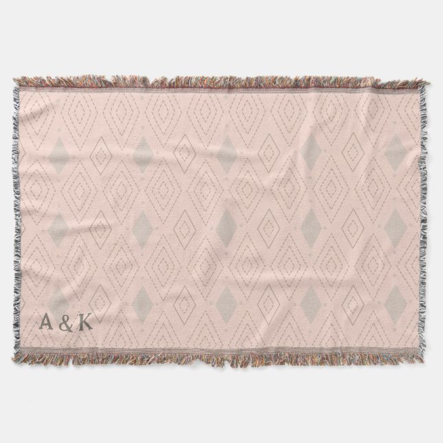 Couverture Boho personnalisé (Devant)