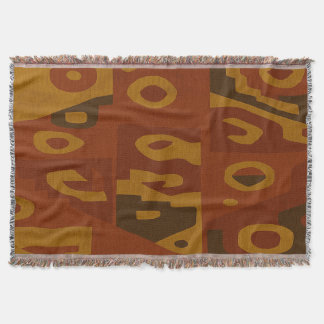 Couverture Boho Tribal Motif Lance Blanket