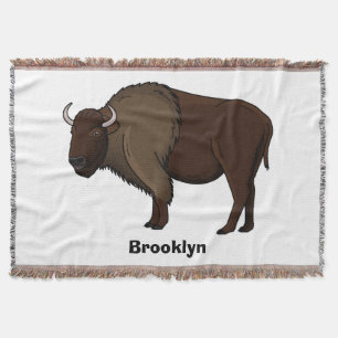 Couverture Bonne illustration de bison américain