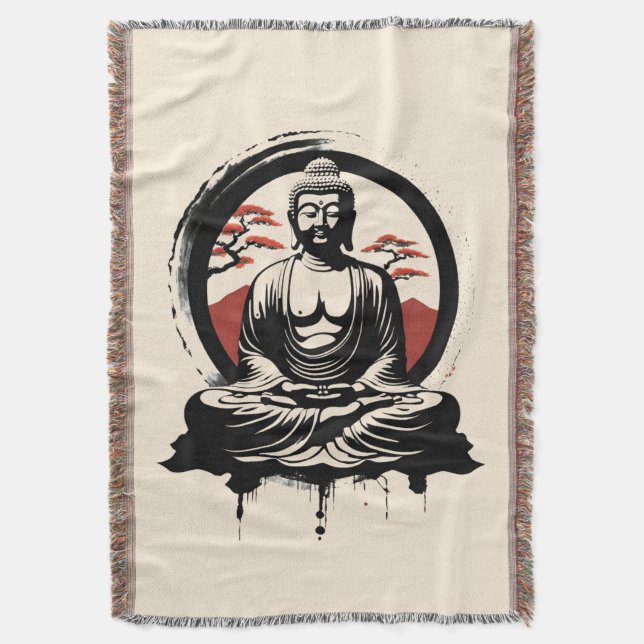 Couverture Bouddha Zen japonais  (devant Vertical)