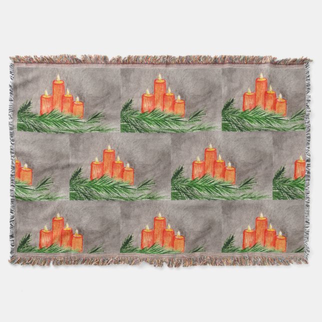 Couverture Bougies de Noël (Devant)