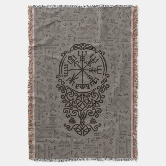 Couverture Boussole de Vegvisir - de Viking sur le motif de (devant Vertical)